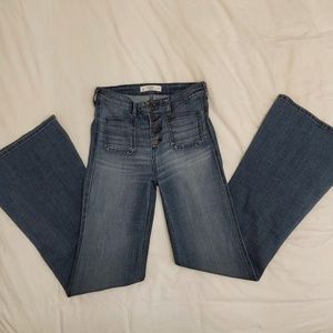 Abercrombie High Rise Flare Jeans